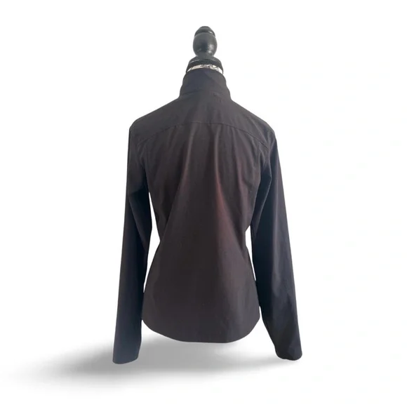 The North Face Apex Bionic Softshell Jacket Small Black Lightweight Windbreaker - Picture 4 of 7